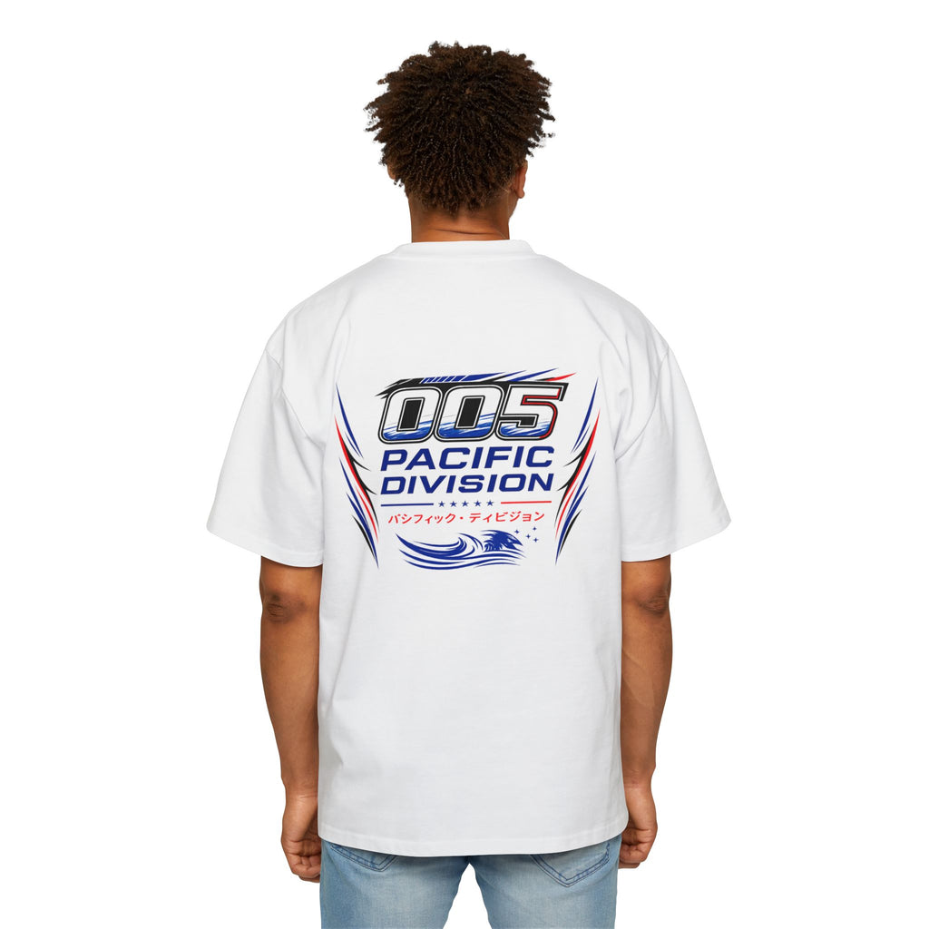 PACIFIC DRIFT Racing Tee — Men's Oversized Racing Shirt