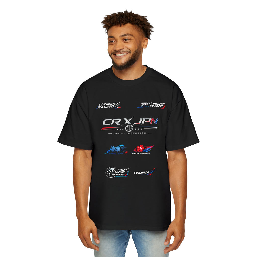 PACIFIC DRIFT Racing Tee — Men's Oversized Racing Shirt