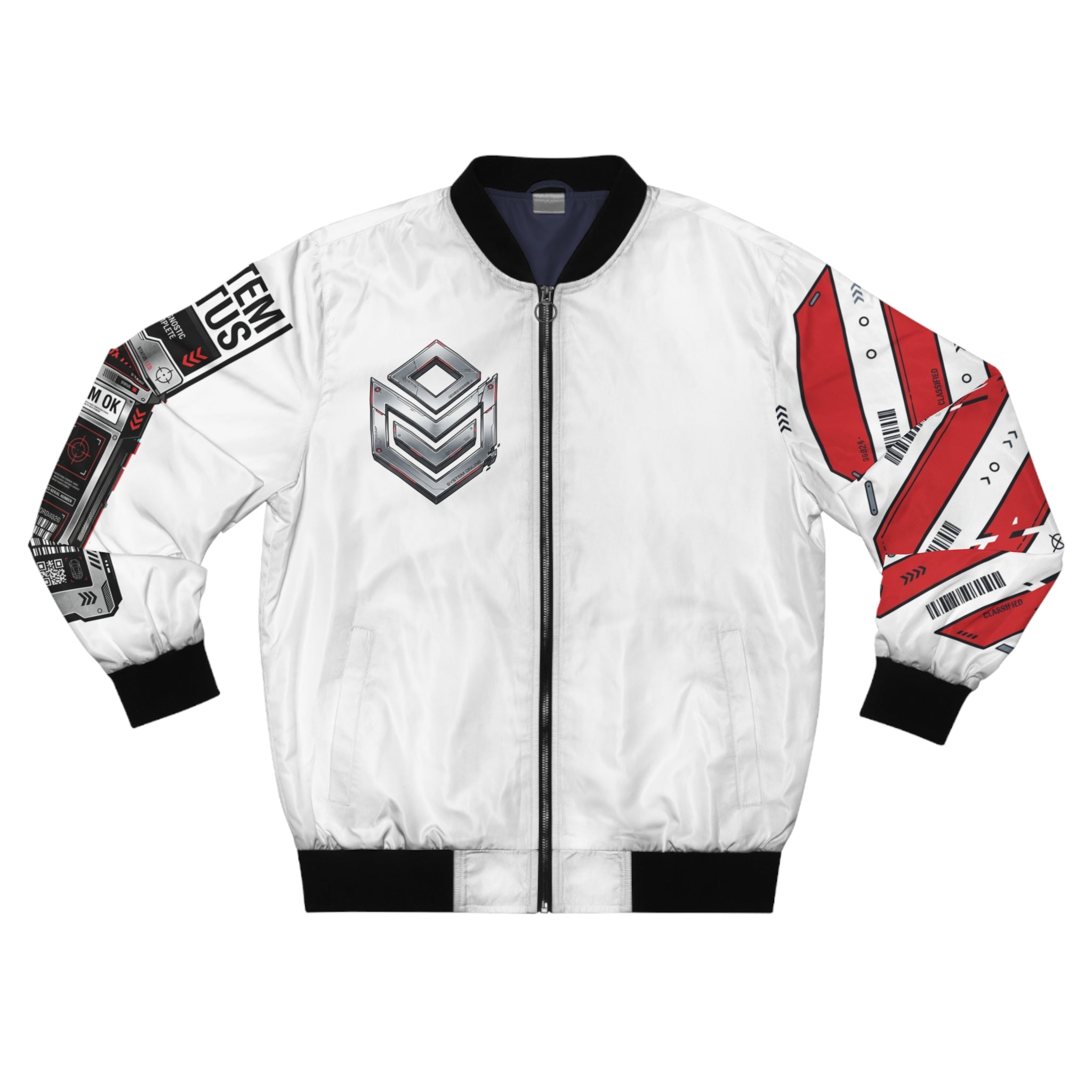 BLACKOUT_OPERATOR Bomber Jacket