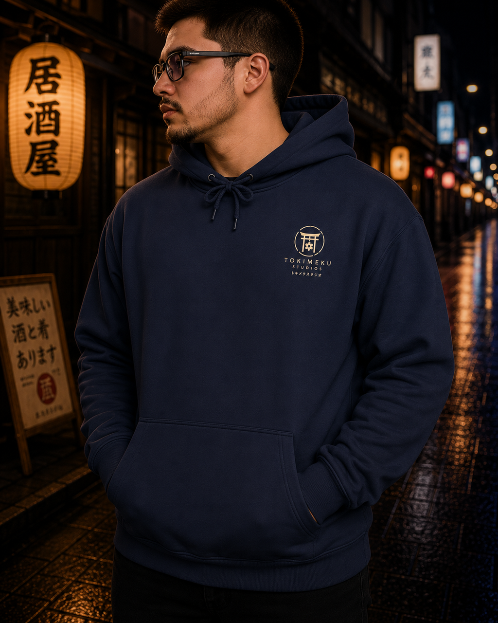 Wave Heritage Hoodie, Tokimeku Originals