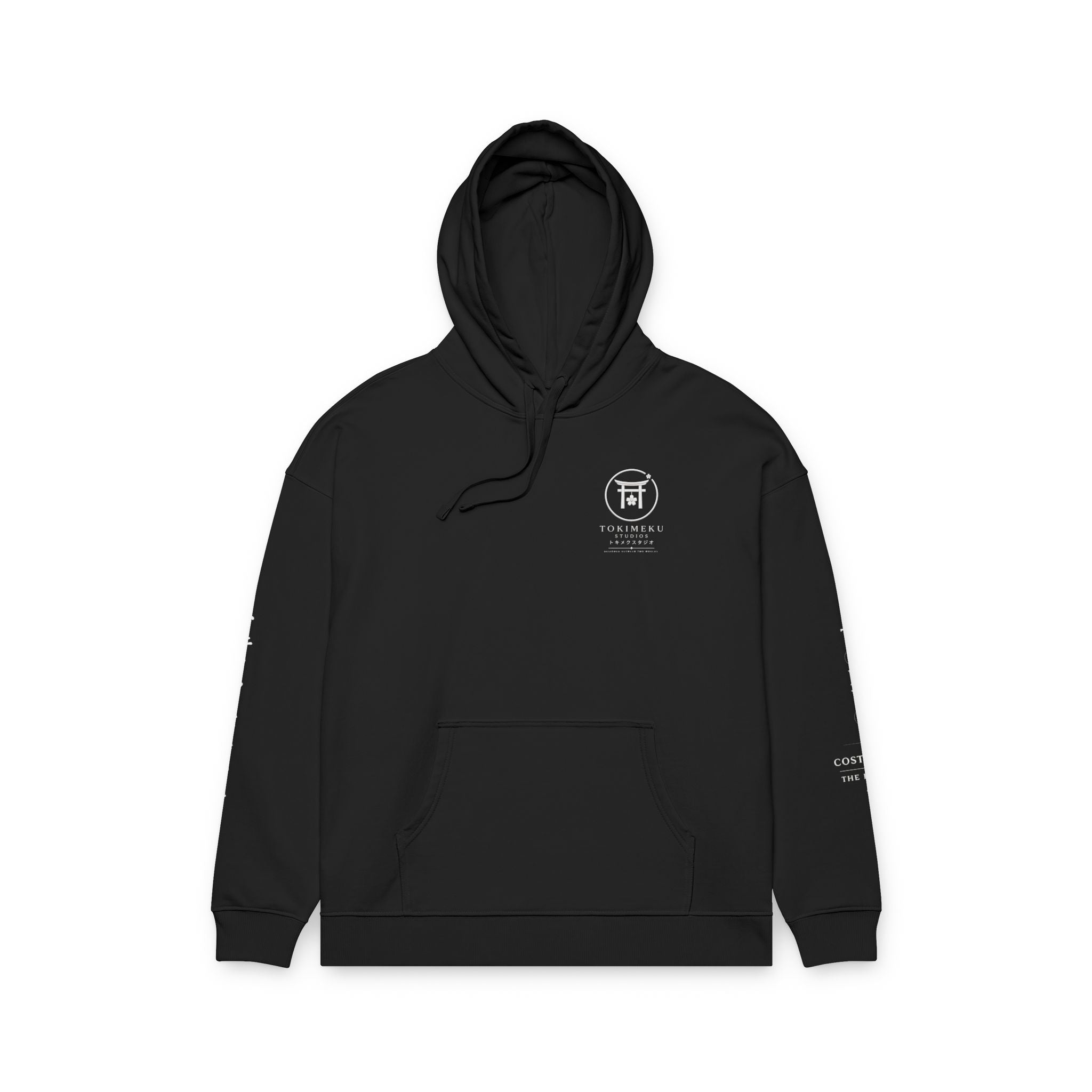 Moon Gate Hoodie — Nighttime Tokimeku Torii Embroidered Hoodie