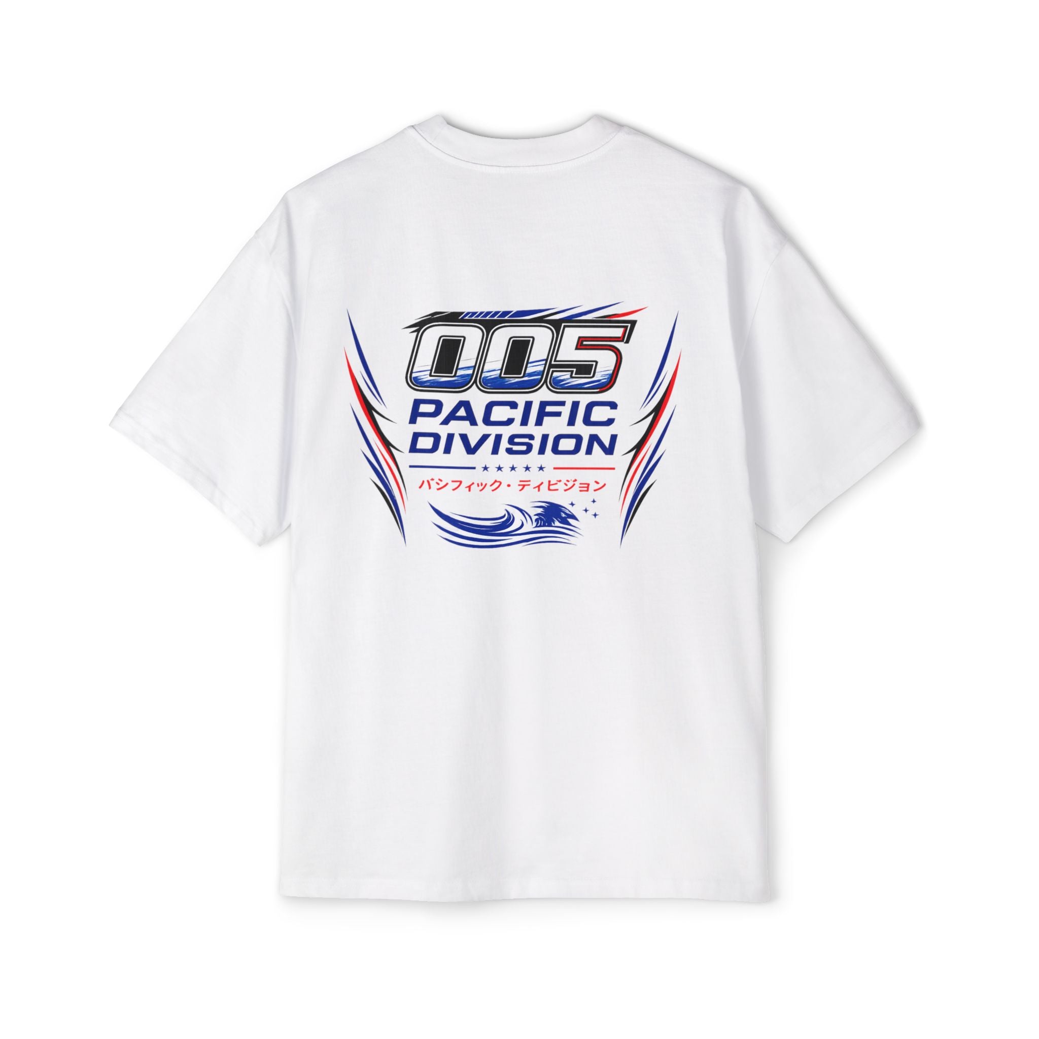 PACIFIC DRIFT Racing Tee — Men's Oversized Racing Shirt