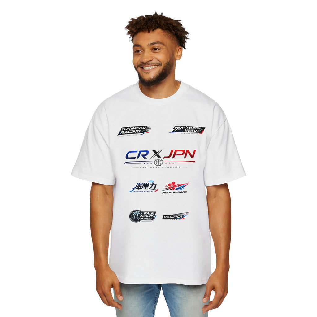 PACIFIC DRIFT Racing Tee — Men's Oversized Racing Shirt