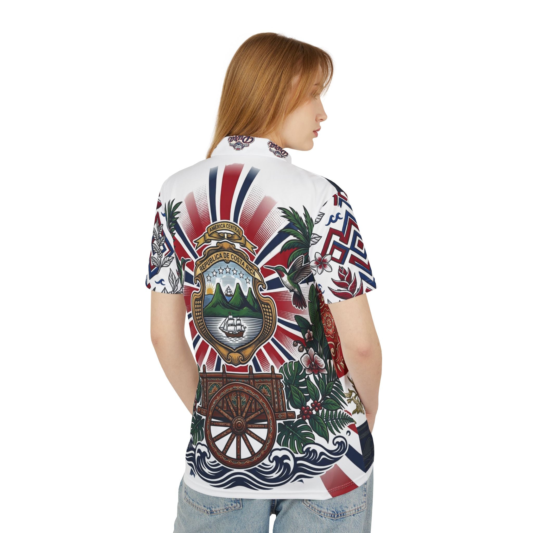 Costa Rica Heritage Polo Shirt — Costa Rica Heritage Polo