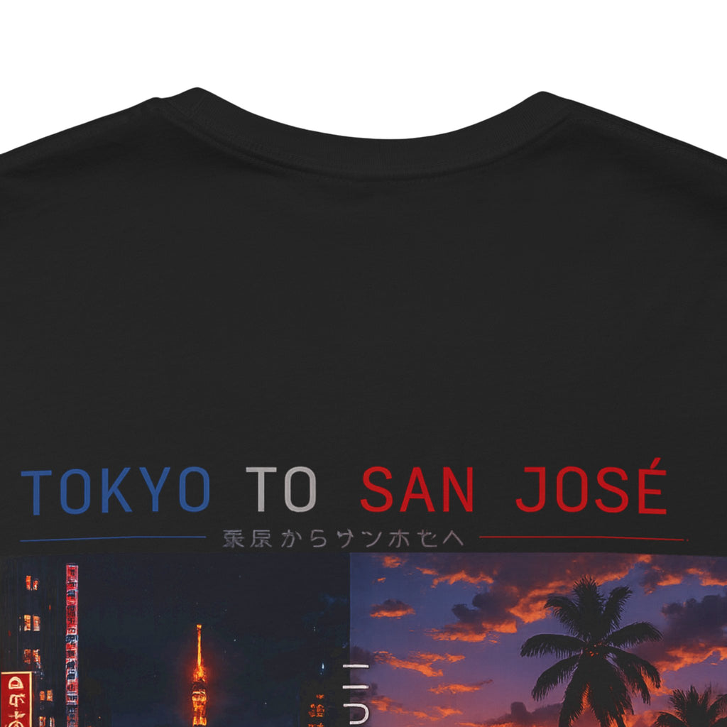 Tokyo to San José Graphic Tee — John G Collection