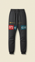 Cropped Fleece Crew With Embroidered Phoenix